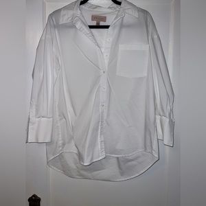 Philosophy White Button Down - Quiet Luxury